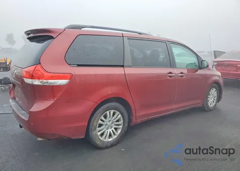 2012 Toyota Sienna Xle z USA, uszkodzony, nr VIN 5TDYK3DC9CS274298